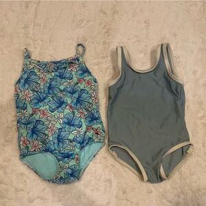 Girls one piece swim lot bundle set